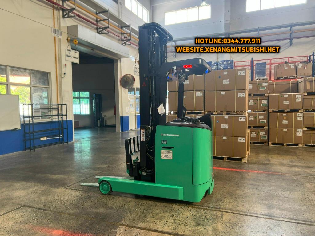 Xe nâng điện Mitsubishi 1.8 tấn đứng lái | hàng nhập khẩu | Giá siêu tốt