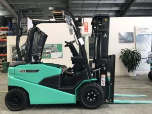 Xe nâng điện Mitsubishi 2 tấn ngồi lái | FB20CB | Giá siêu tốt