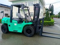 Bàn giao xe nâng dầu Mitsubishi 7 tấn tại Hải Phòng